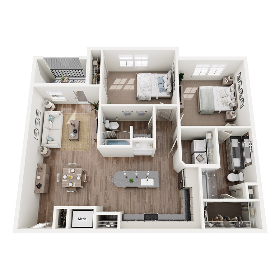 B7 floor plan