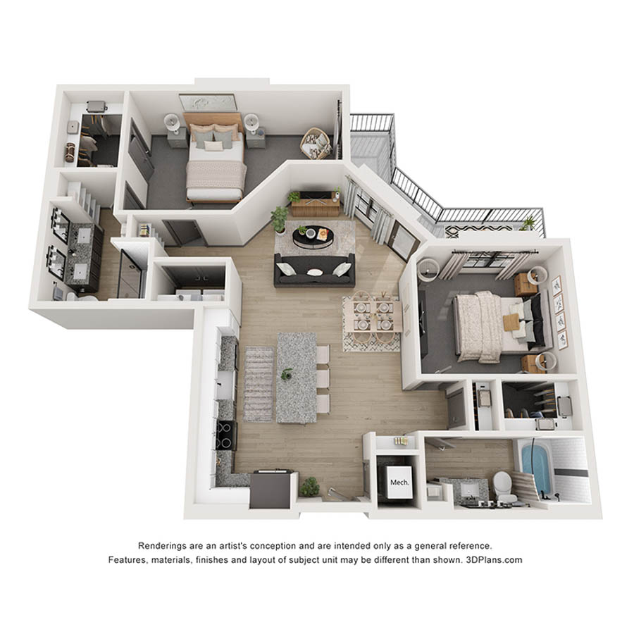 B3 floor plan