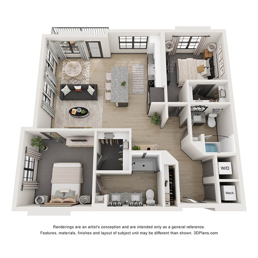 B2 floor plan