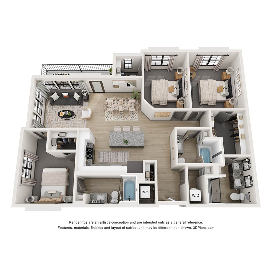 C1 floor plan