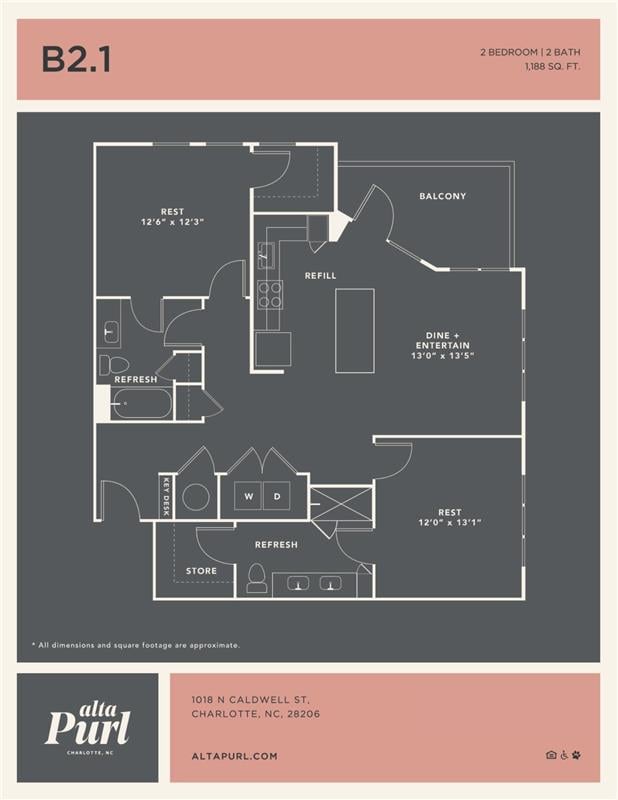 B2.1 floor plan