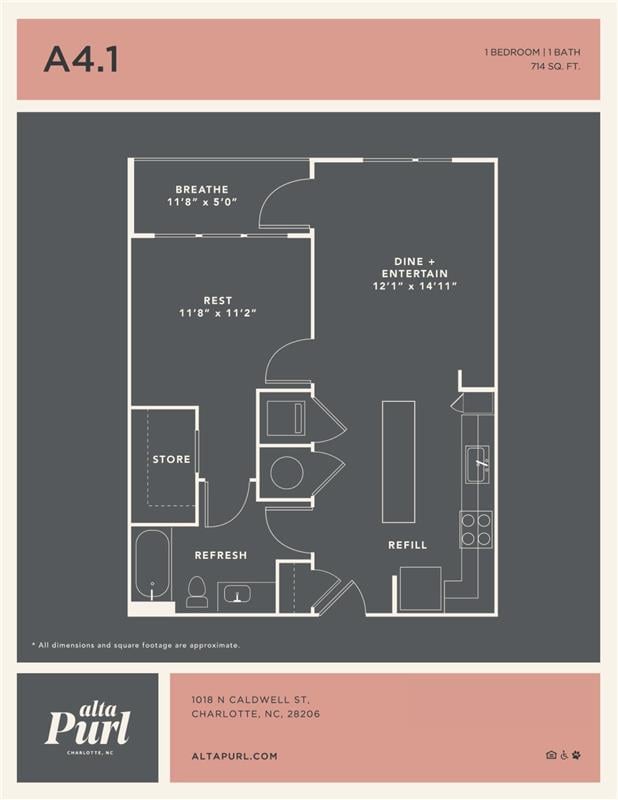 A4.1 floor plan