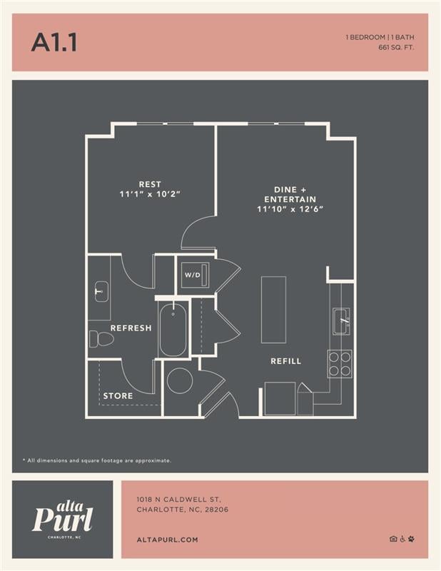 A1.1 floor plan