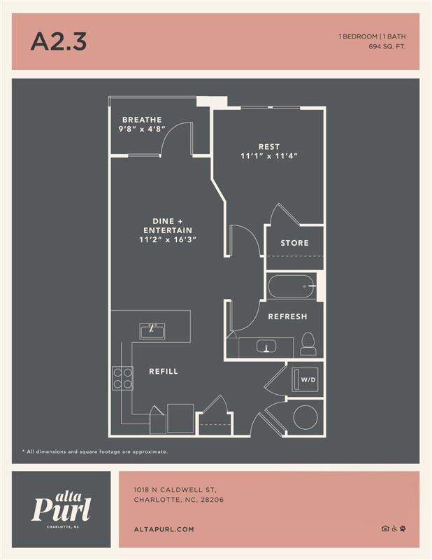 A2.3 floor plan