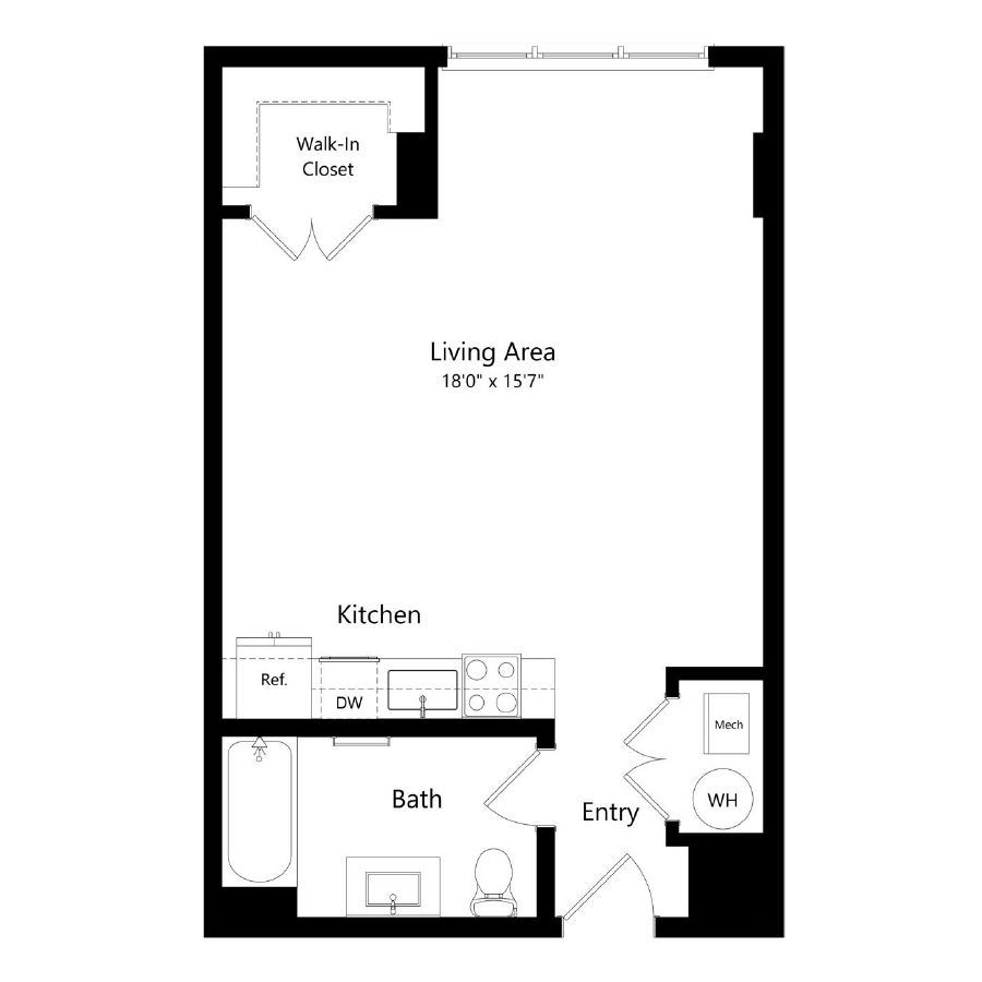 Studio 10 - S10 floor plan