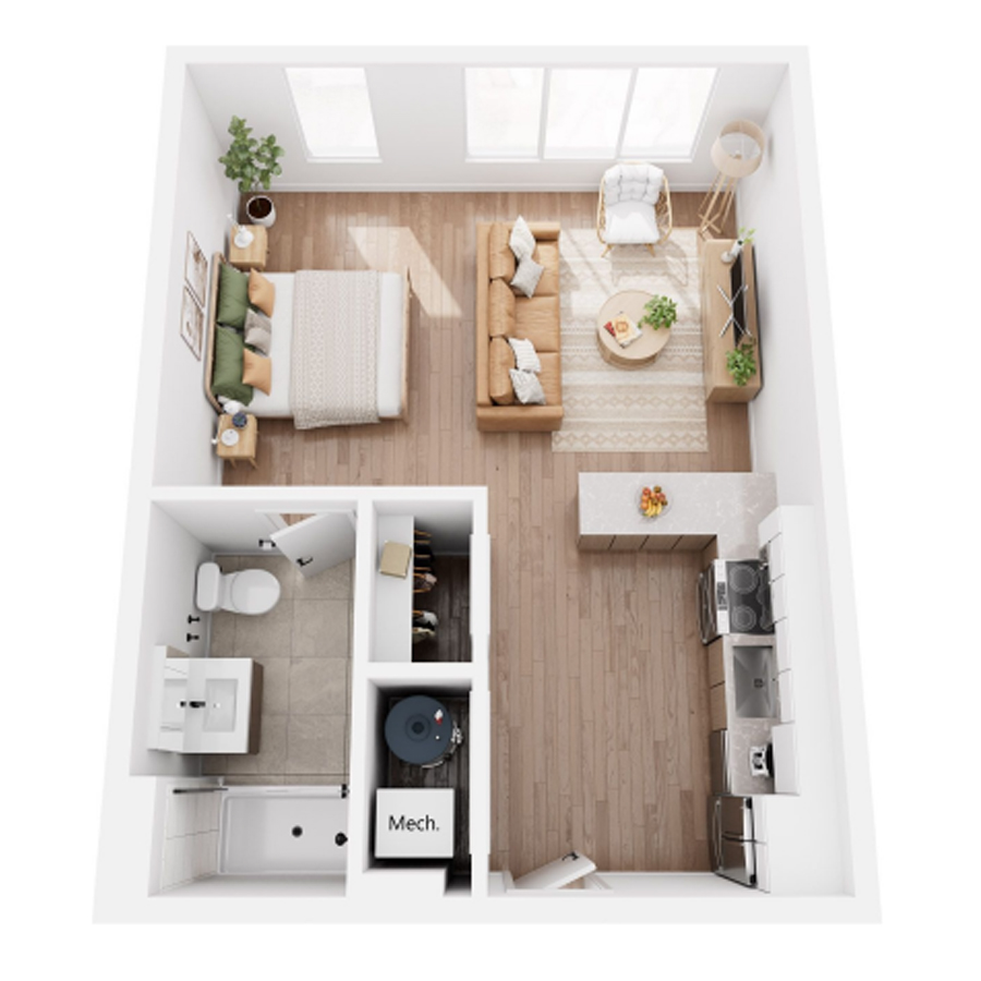 Studio 2 - S2 floor plan