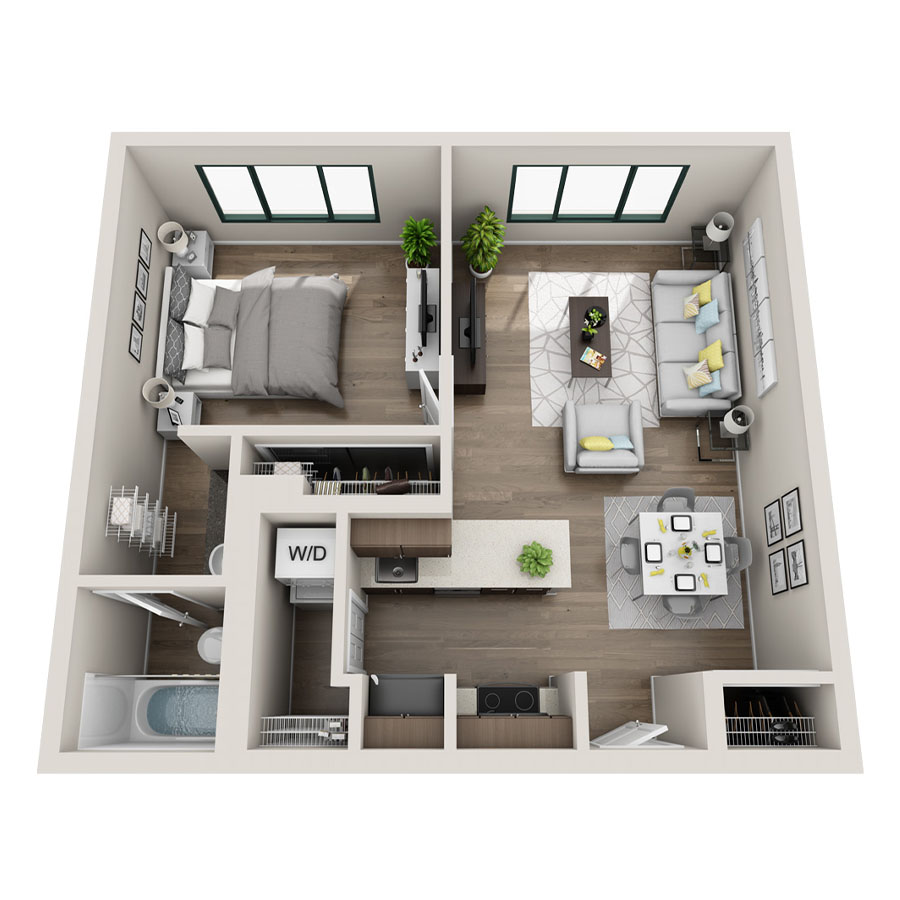 The Telegraph floor plan