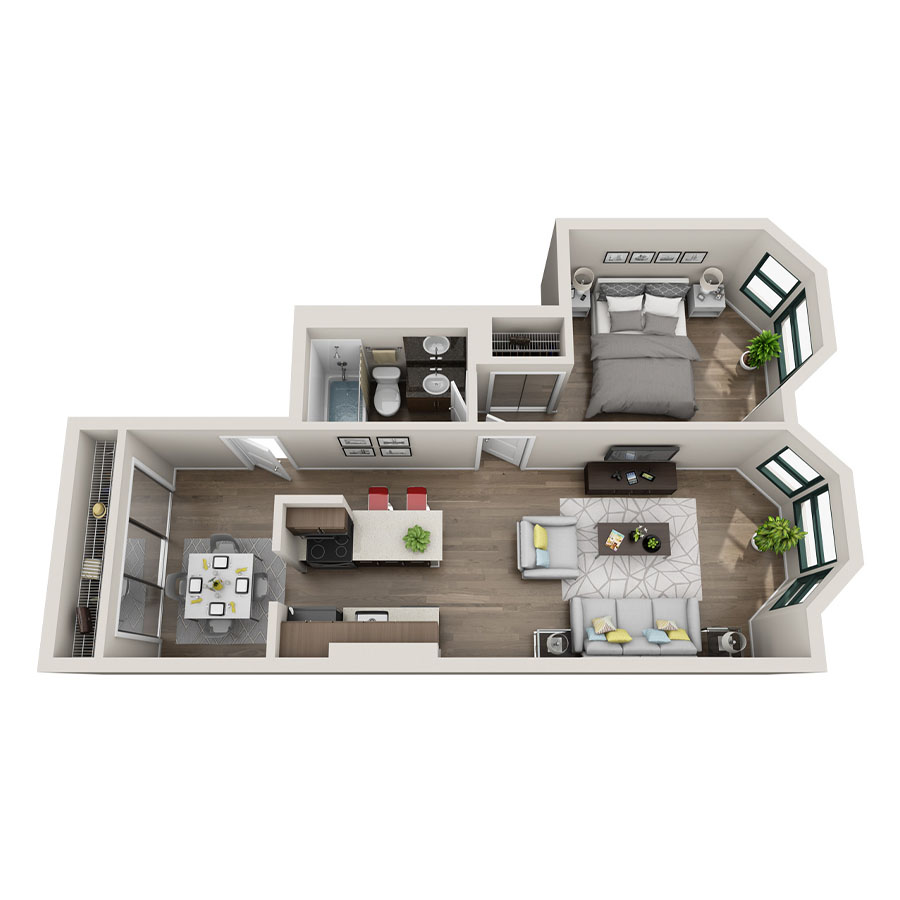 The Sunset floor plan