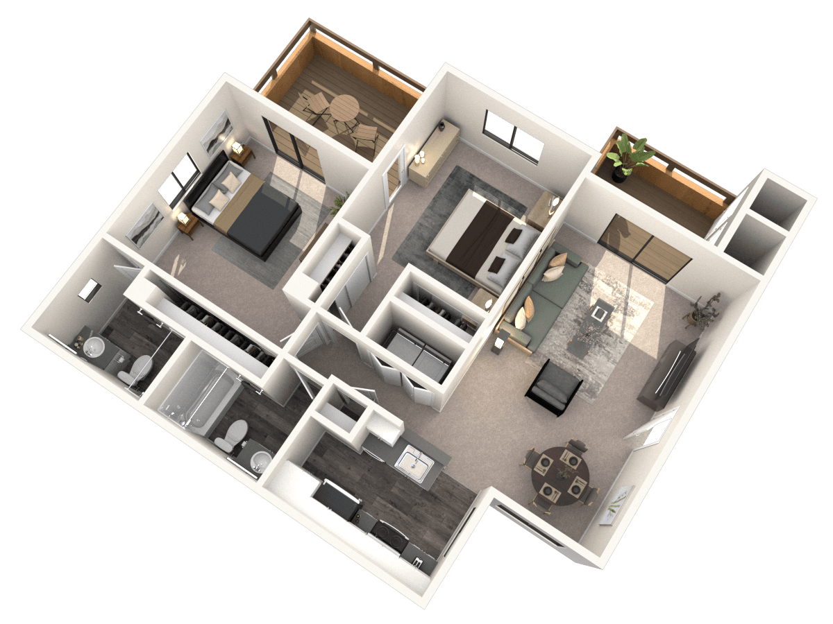 The Seville floor plan