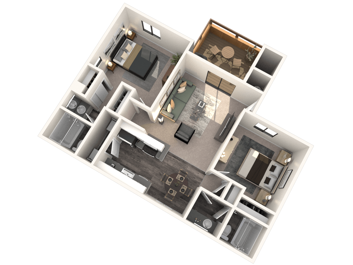 The Puerto Vallarta floor plan