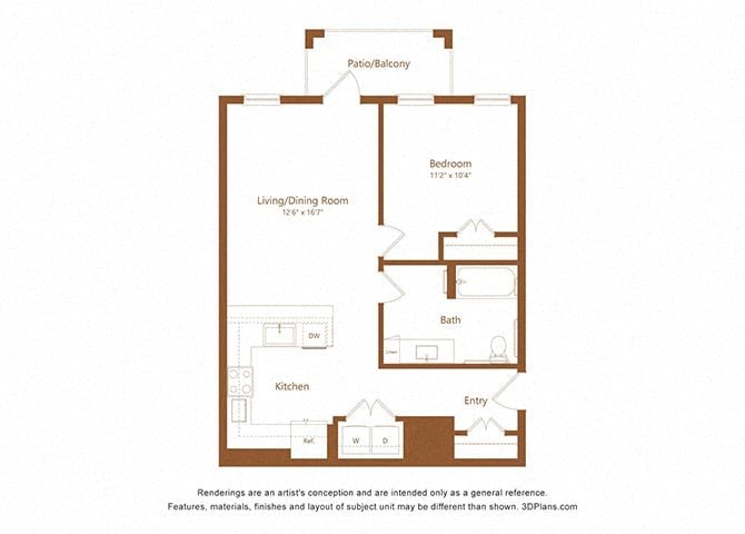 Isaac floor plan