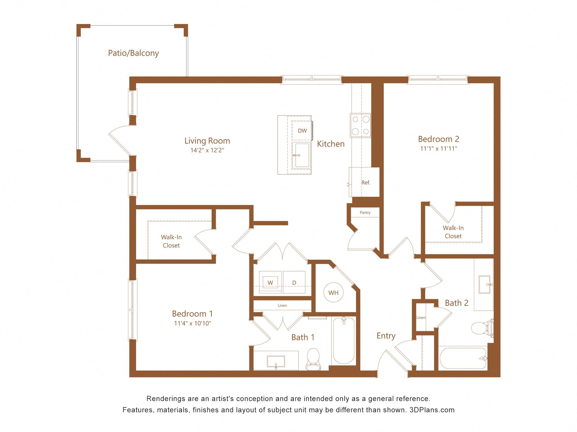 Mary floor plan