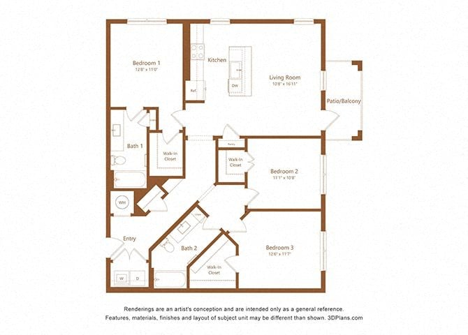 William floor plan