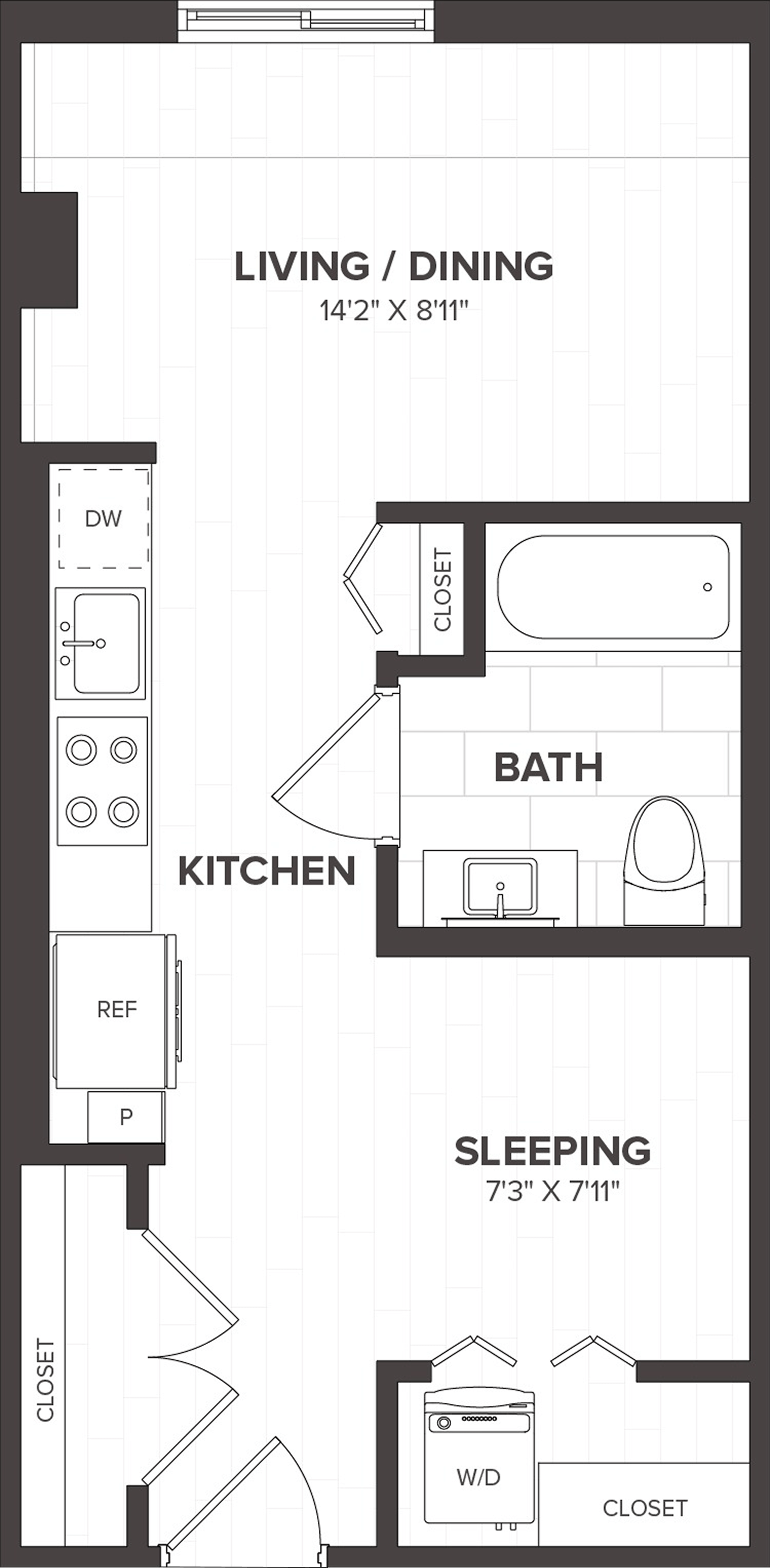 Studio-S6 floor plan