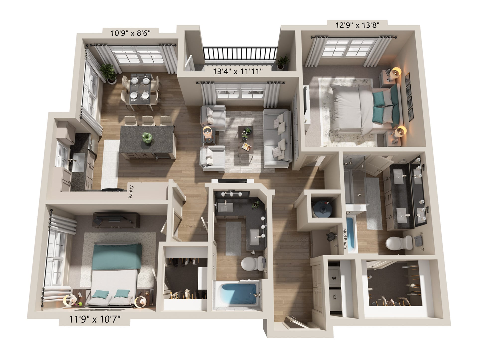 B2 floor plan