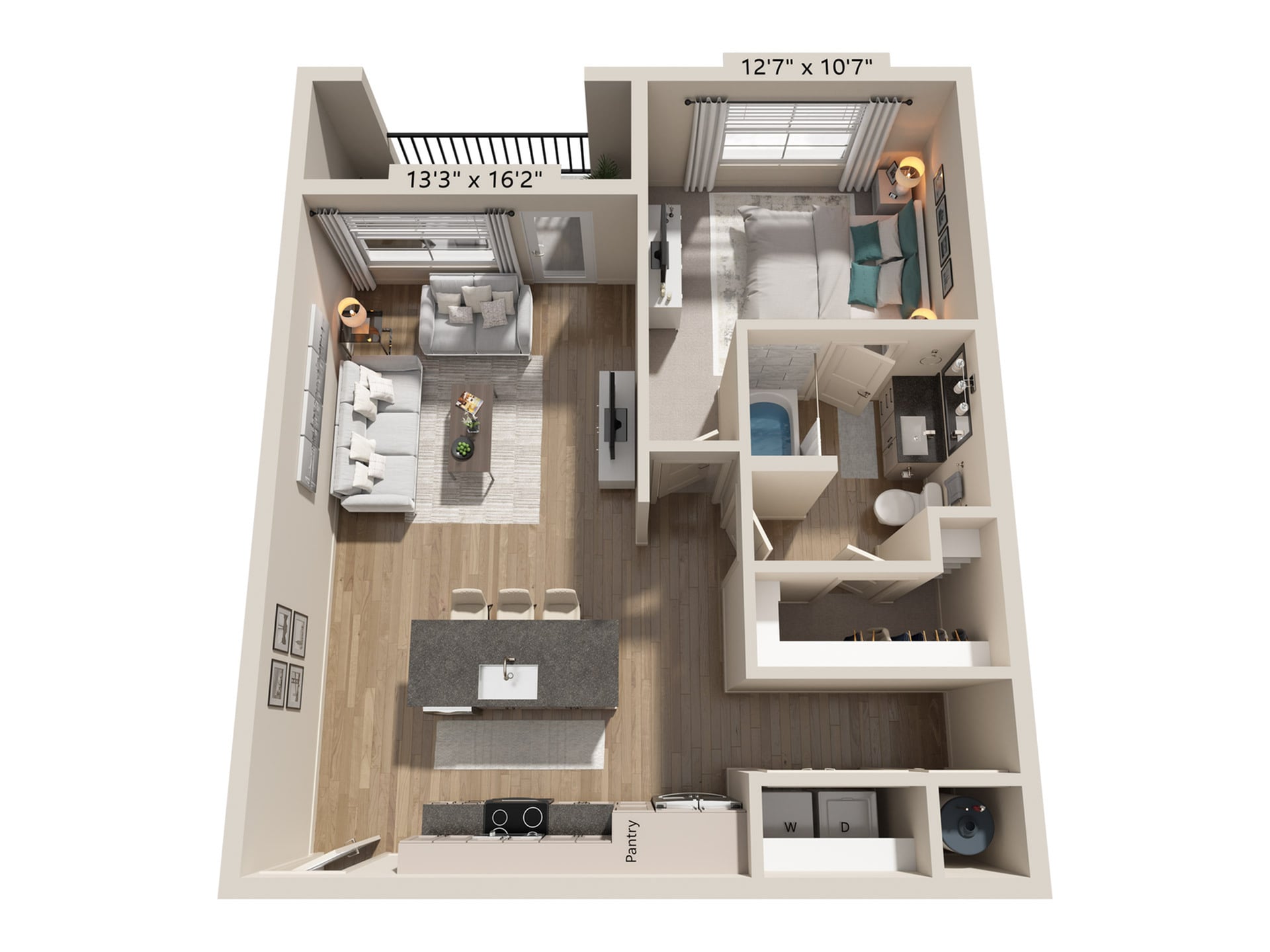 A2B floor plan