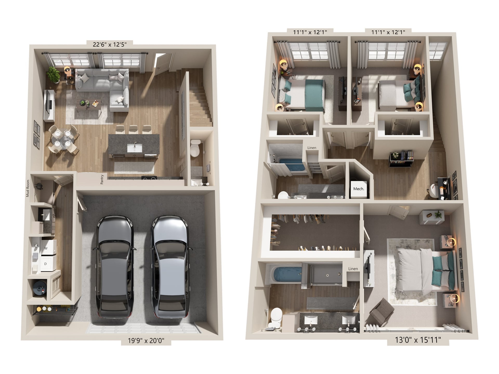 TH3 floor plan