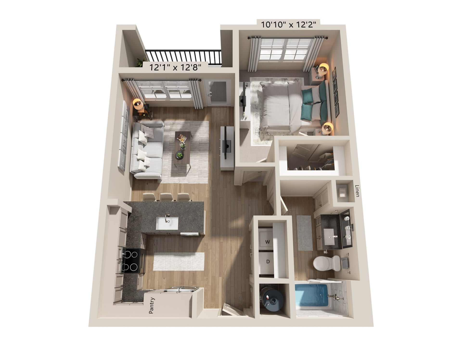 A1 floor plan