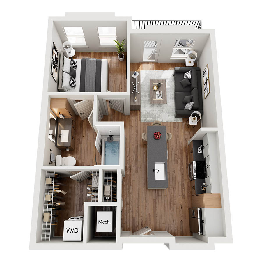 A1A floor plan