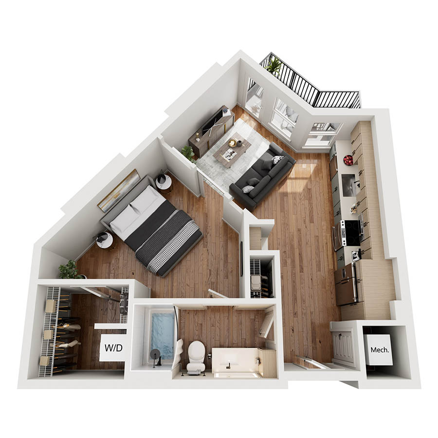 A4 floor plan