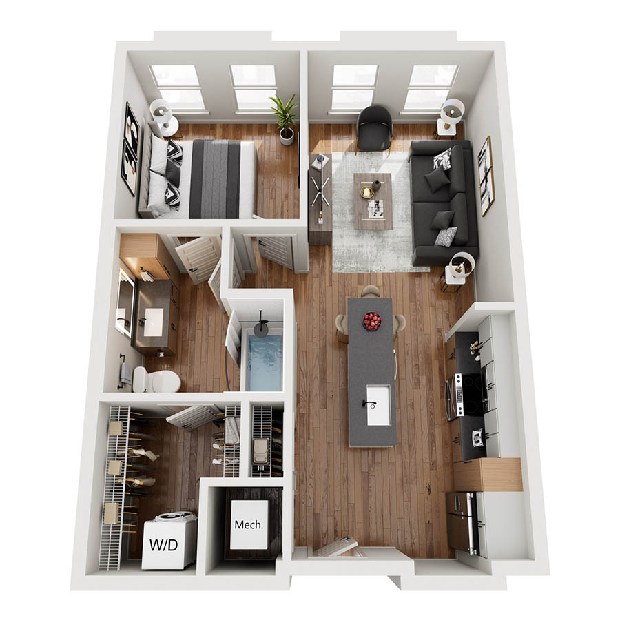 A1 floor plan