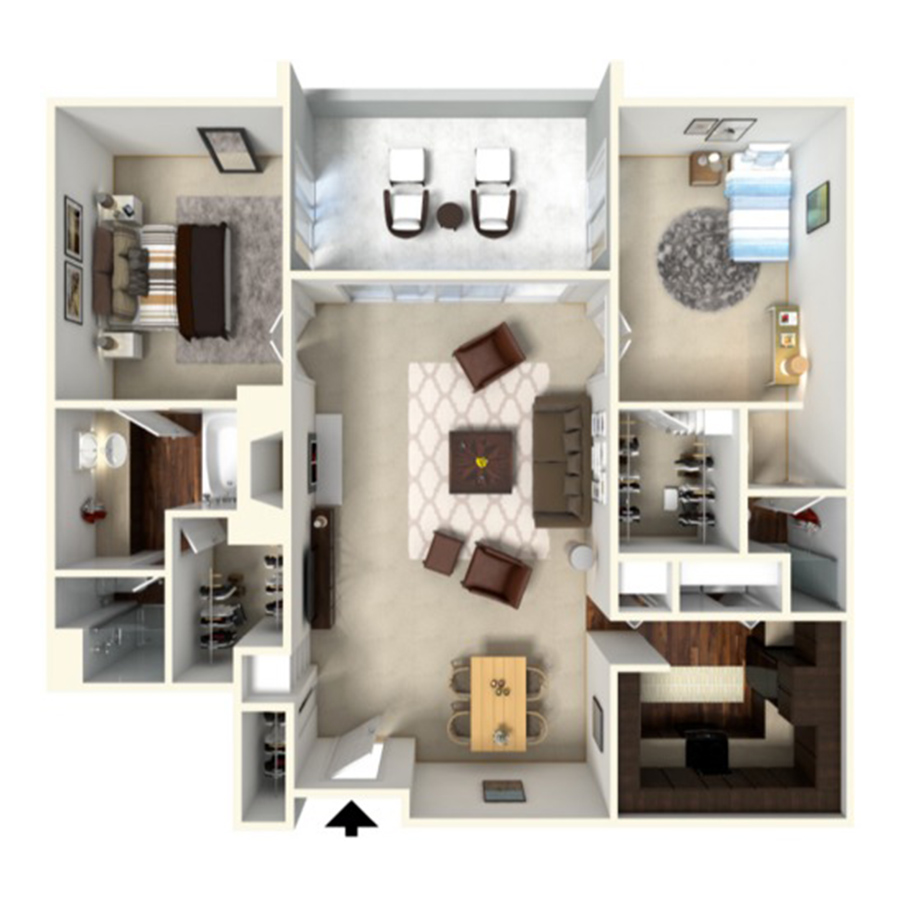 Carbondale floor plan