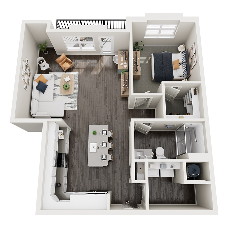A4 floor plan