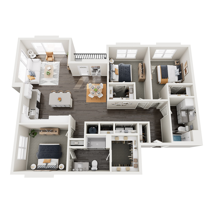 C2b floor plan