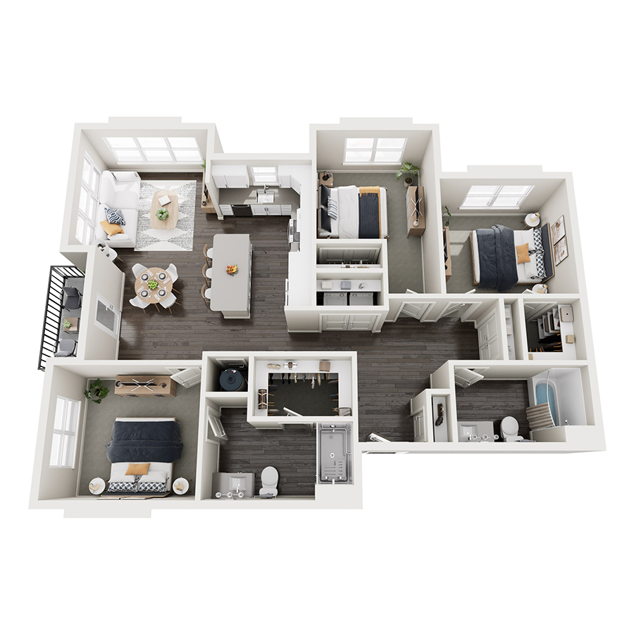 C1a floor plan