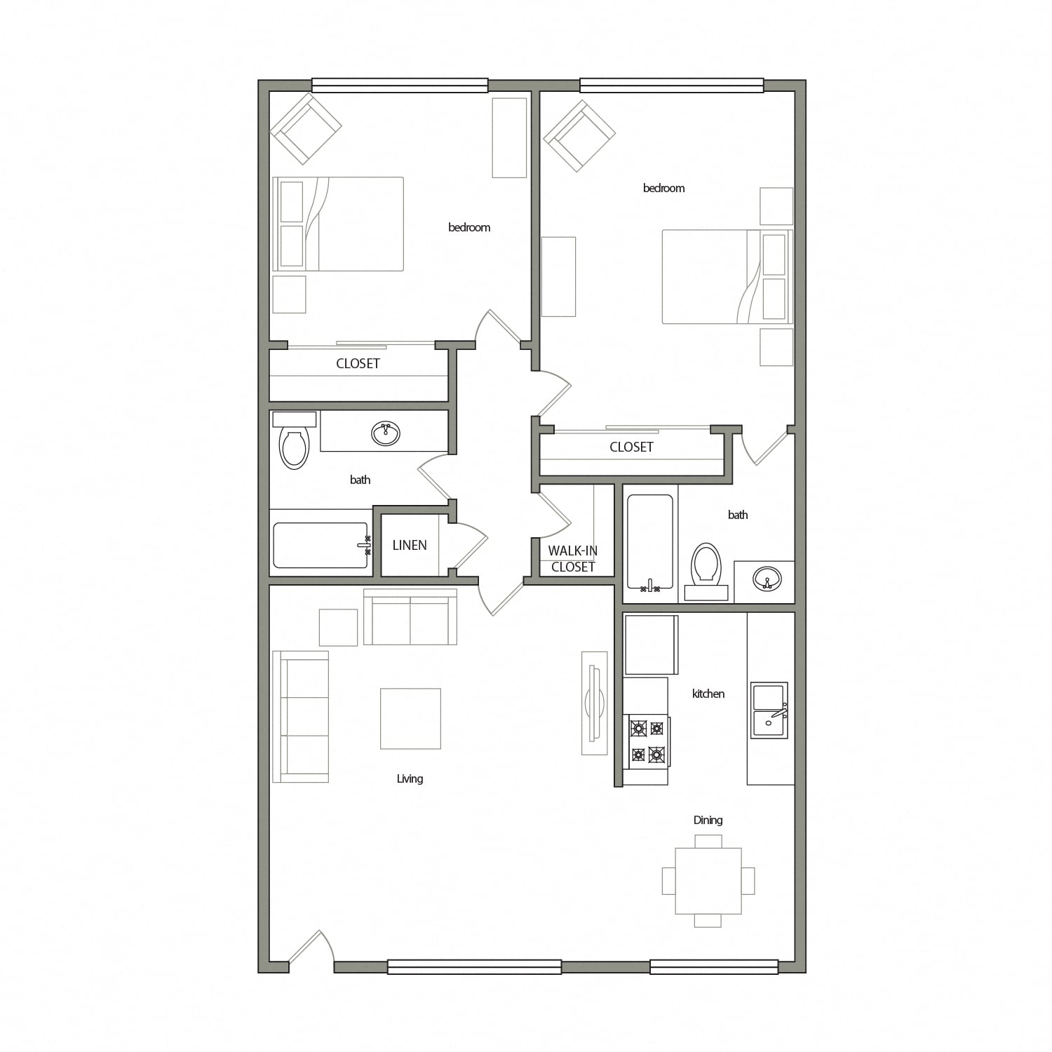 Malaga floor plan