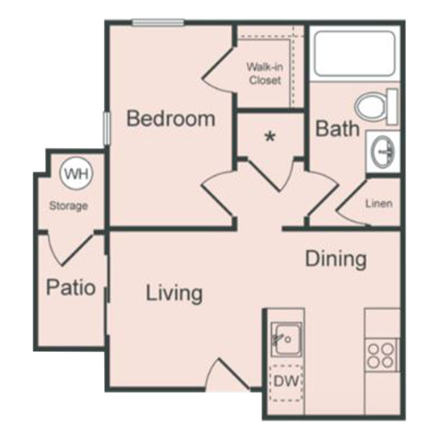 A2 floor plan