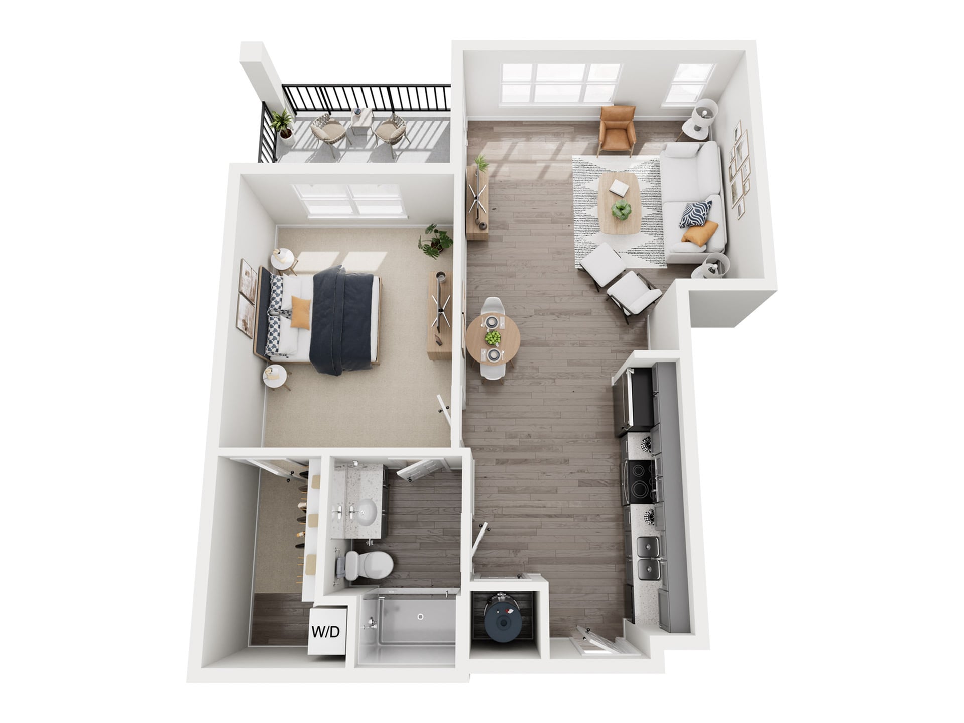 1G floor plan