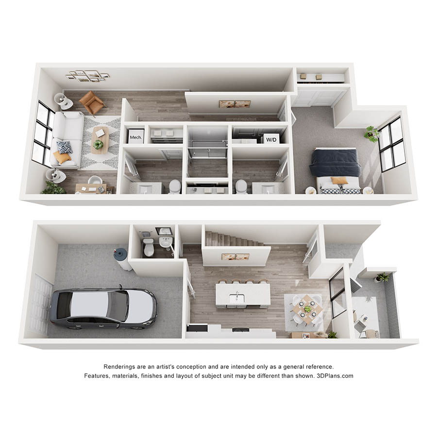 A1 floor plan