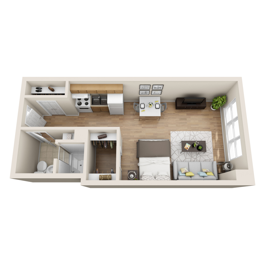 The Kidd Springs floor plan