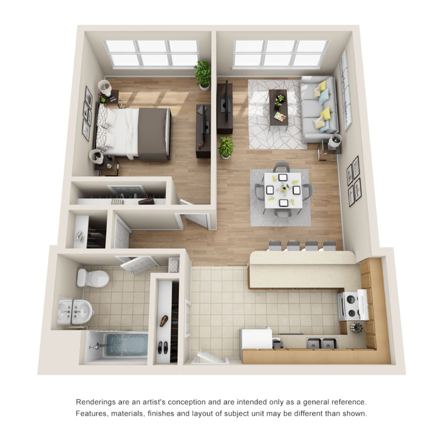 The Stevens floor plan