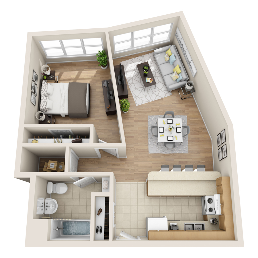 The Kessler floor plan