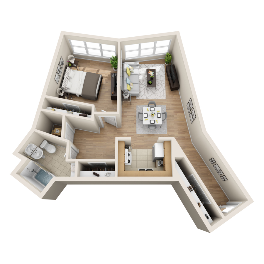 The Windomere floor plan