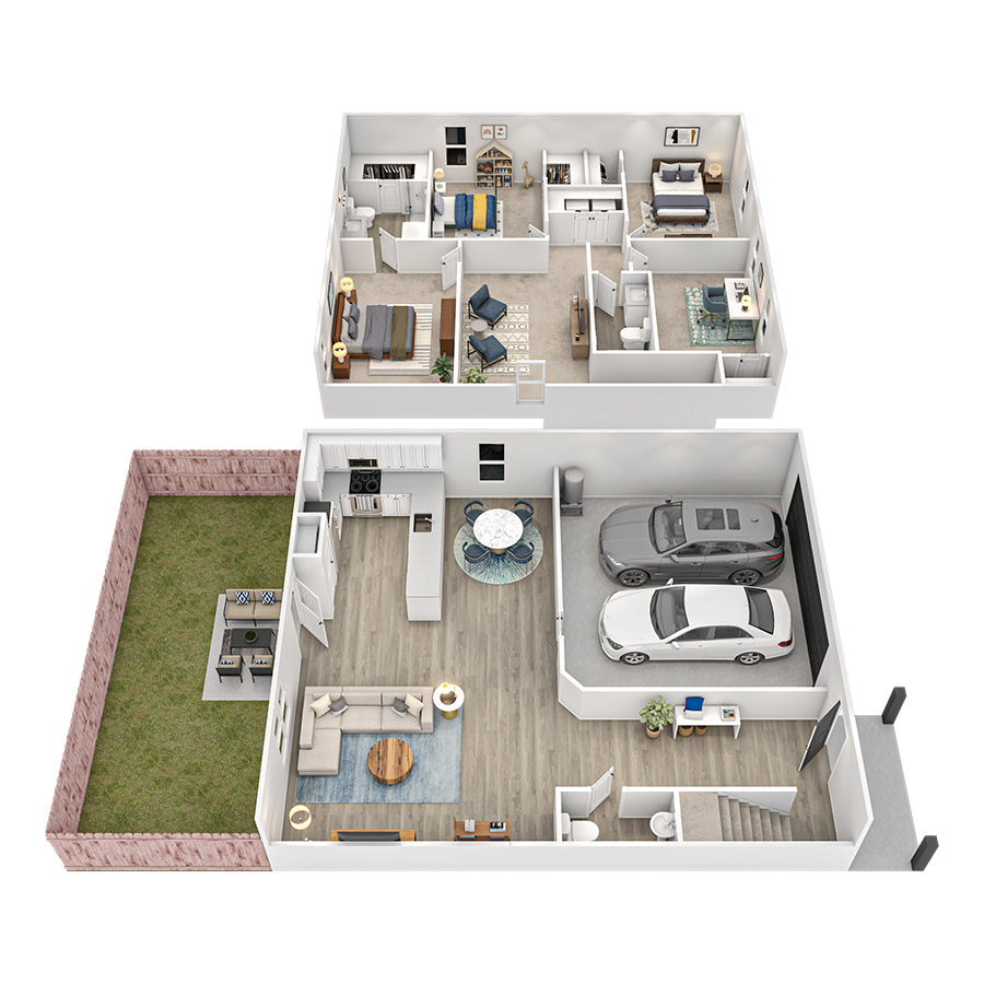 Whitetail floor plan