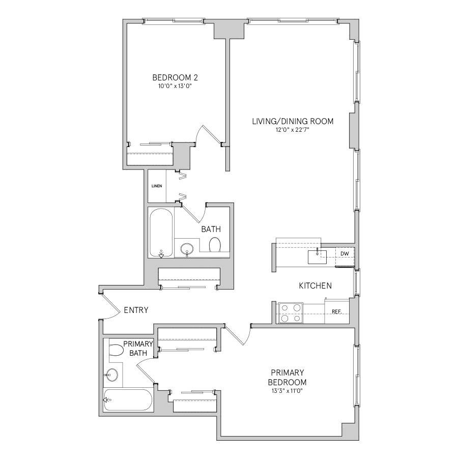 B6 floor plan