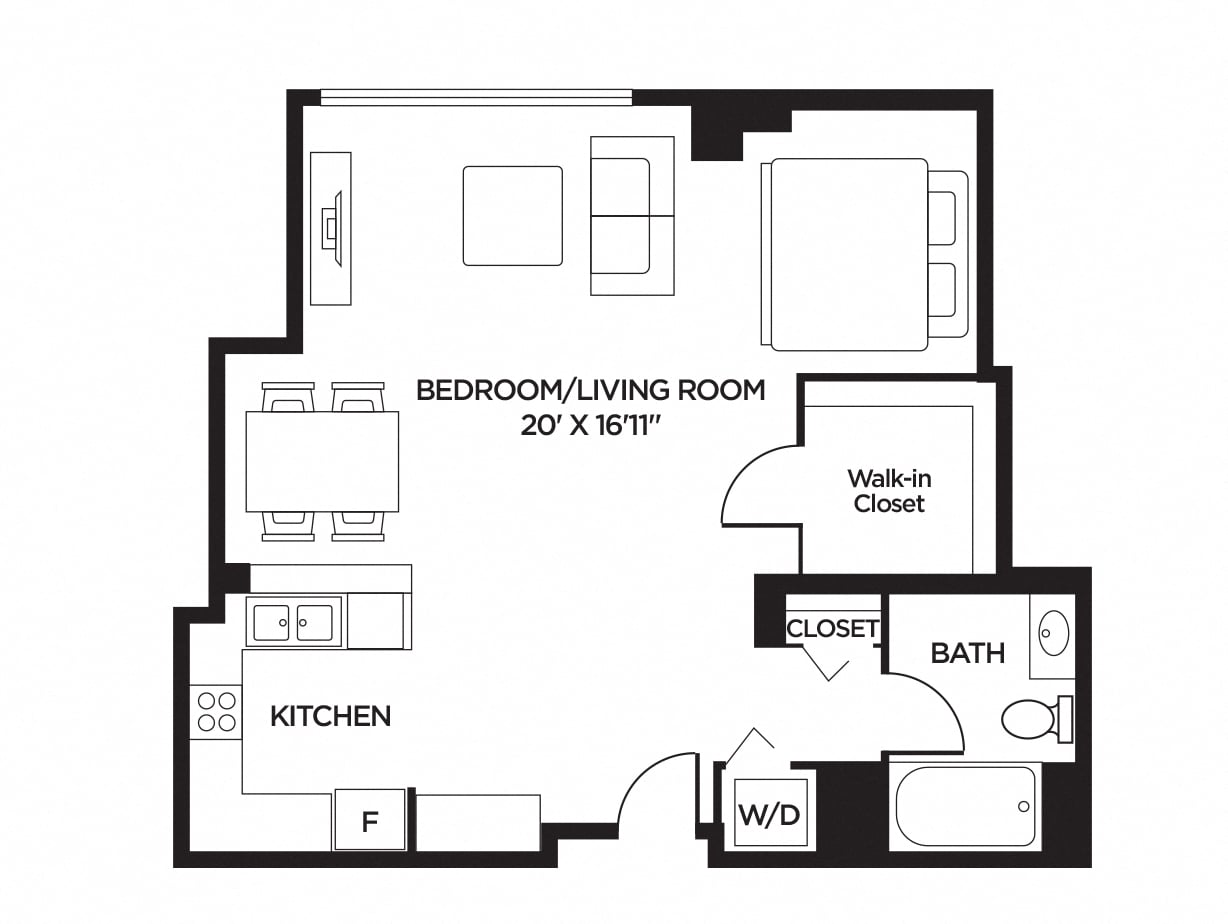 Studio - SD1 floor plan