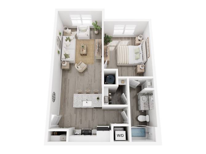 A1 floor plan
