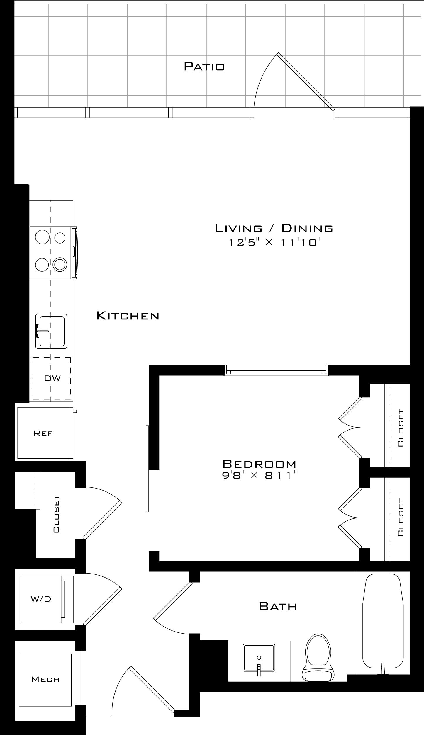 A13 floor plan