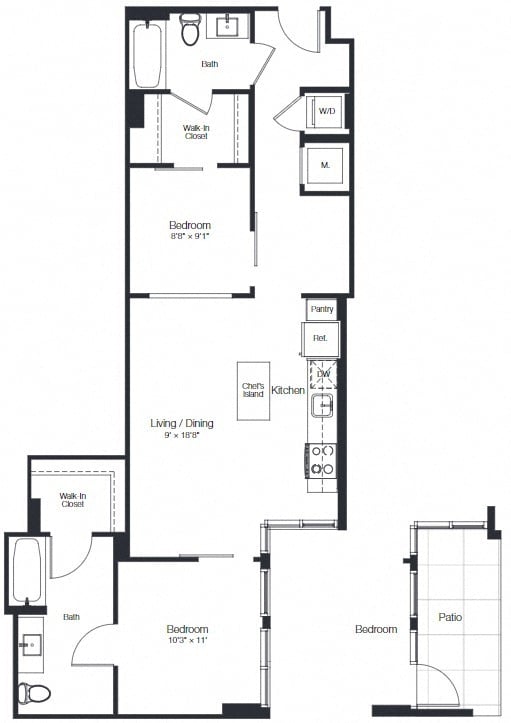 B3 floor plan