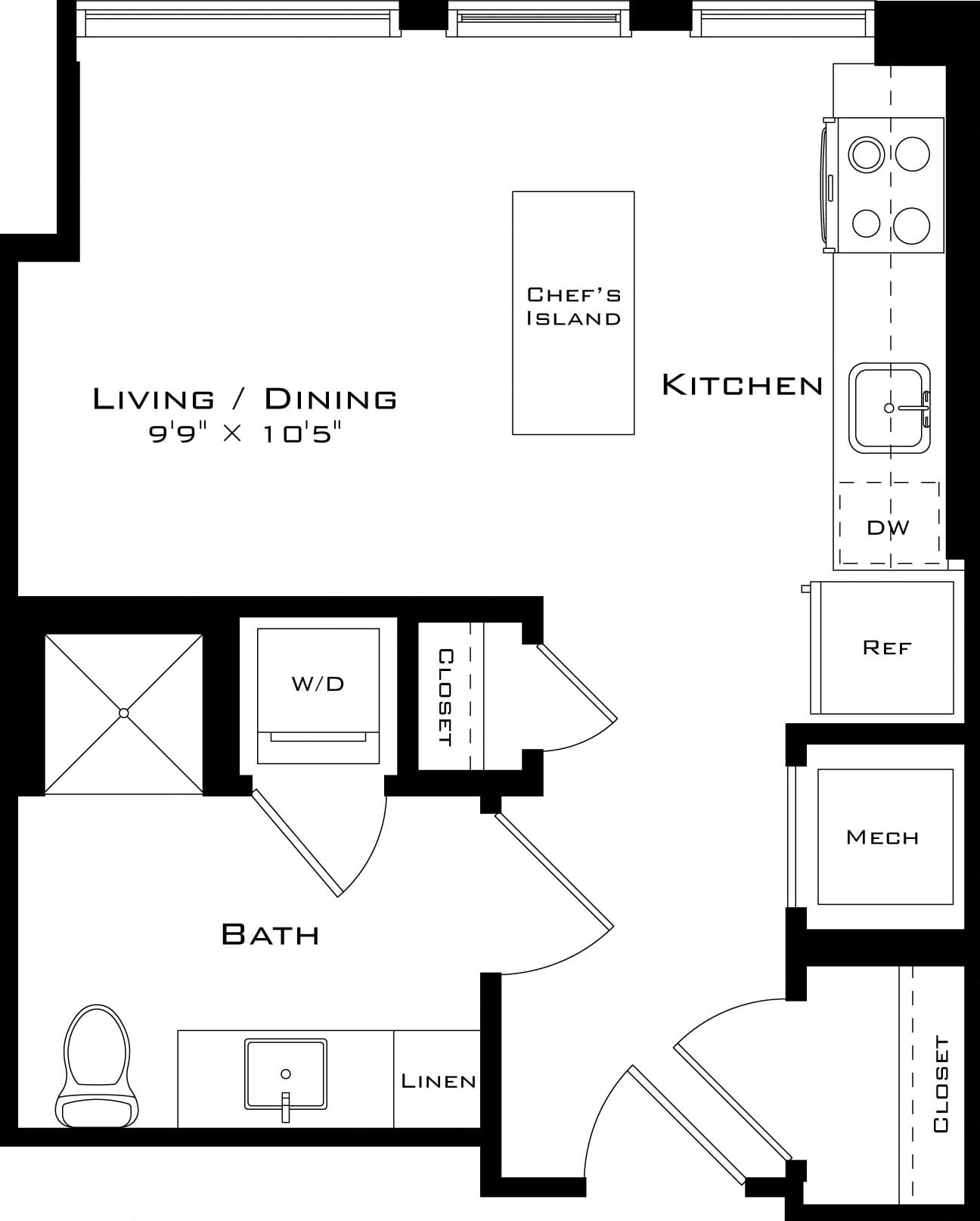 M2 floor plan