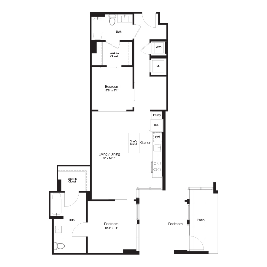b2 floor plan