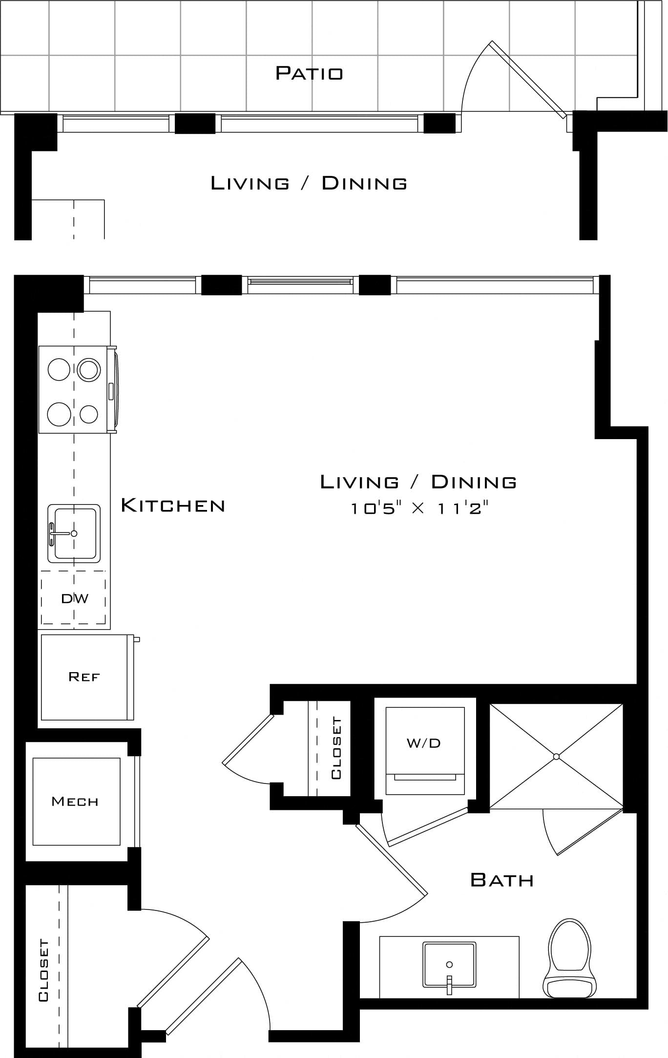 M1 floor plan