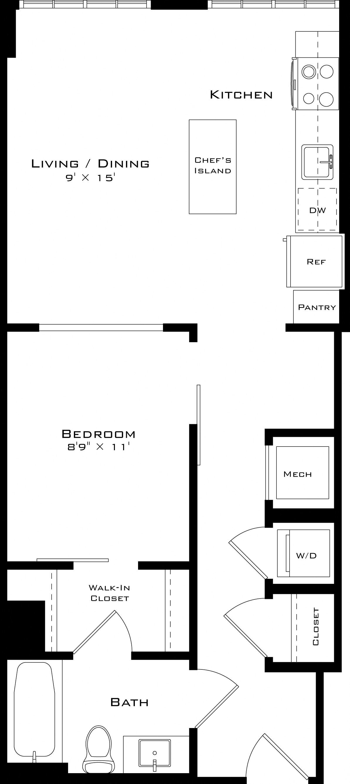 A9 floor plan