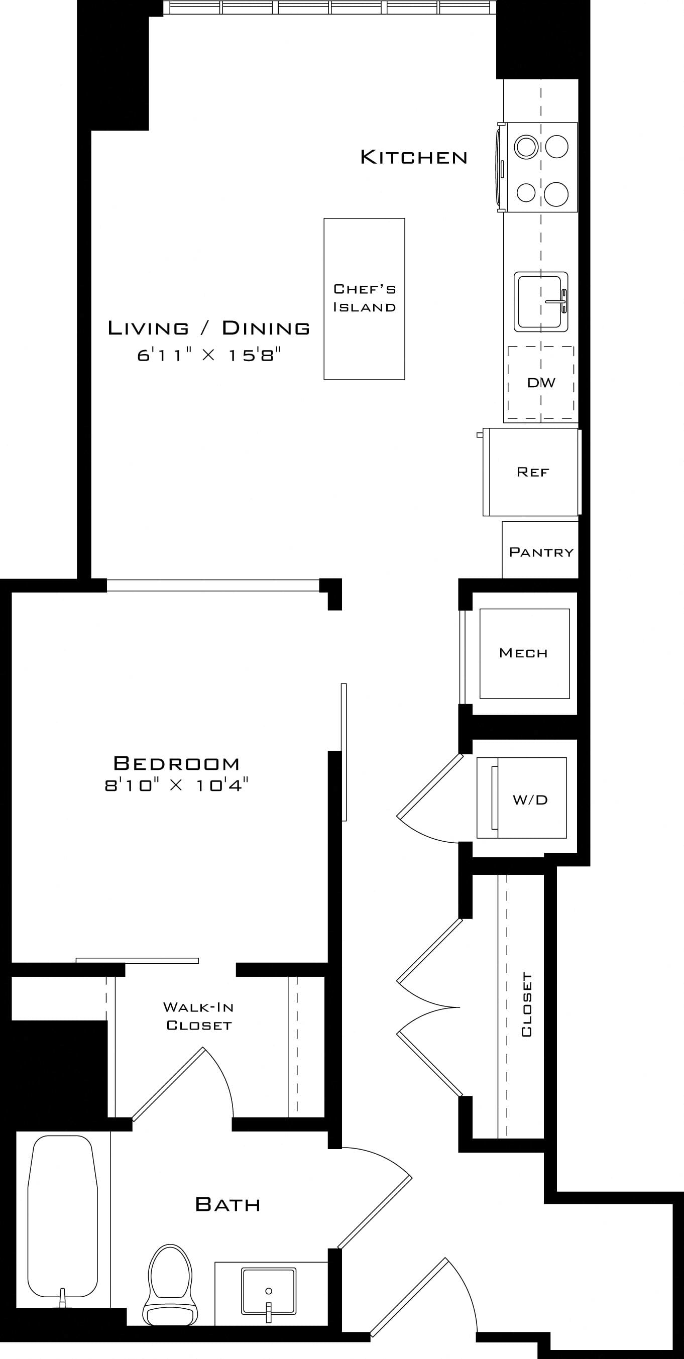 A6 floor plan