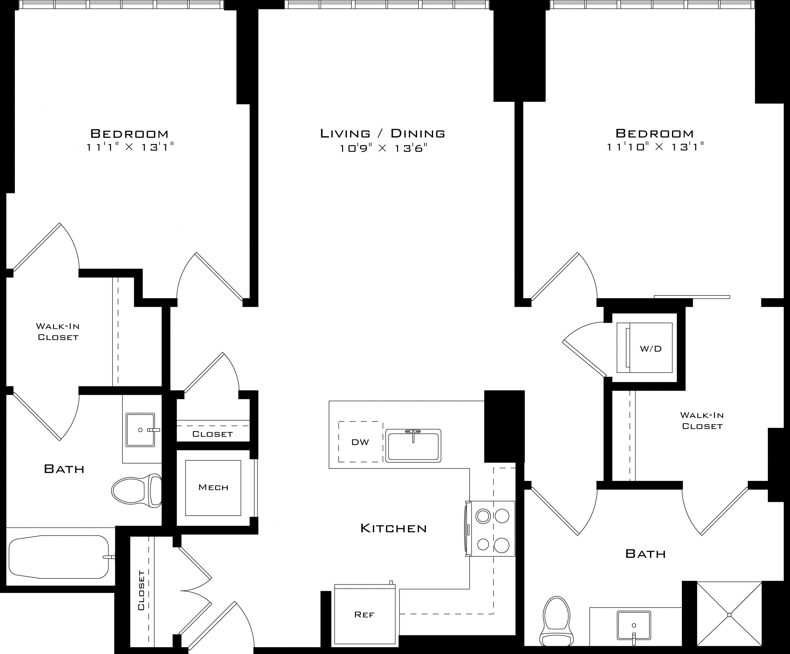 B8 floor plan