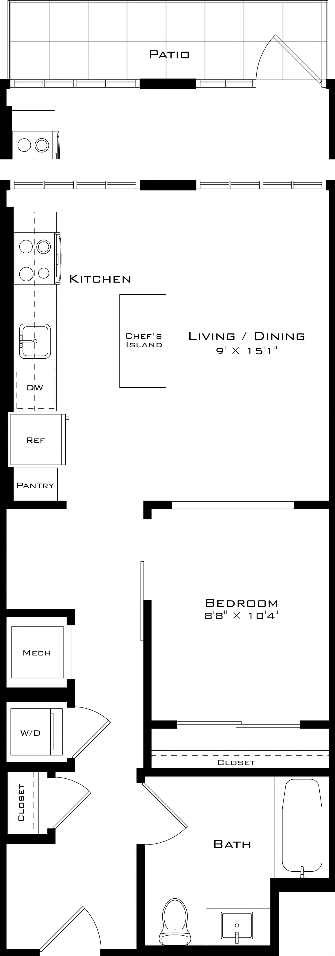 A4 floor plan